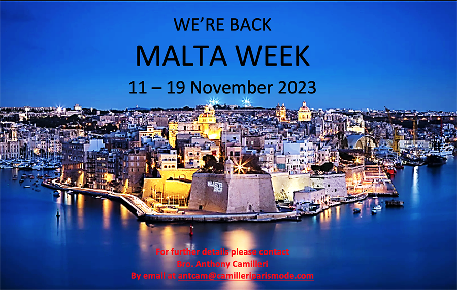 Malta Week date holder 900